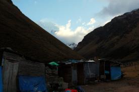Madrugada no acampamento - Trilha Salkantay - Machu Picchu