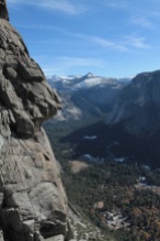 Vista da trilha para cachoeira Yosemite superior
